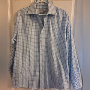 Pronto Uomo 100% Cotton Non Iron Checkered Shirt